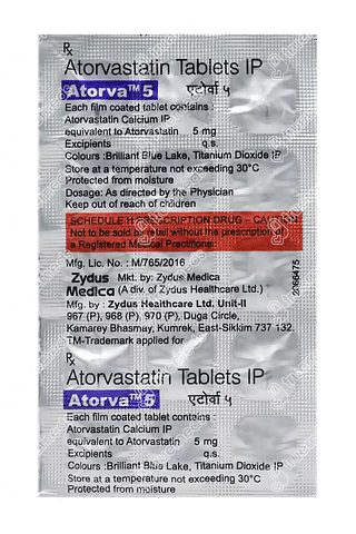 Atorva 5 Tablet 15