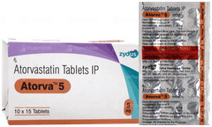 Atorva 5 Tablet 15 Atorva 5 Tablet 15