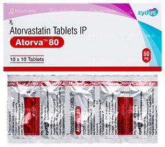 Atorva 80 Tablet 10