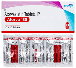 Atorva 80 Tablet 10