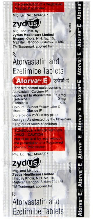 Atorva E Tablet 10