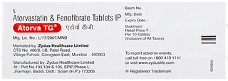 Atorva Tg Tablet 10