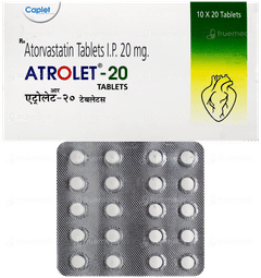 Atrolet 20 Tablet 20 Atrolet 20 Tablet 20