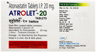 Atrolet 20 Tablet 20
