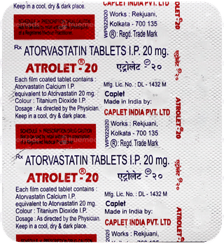 Atrolet 20 Tablet 20