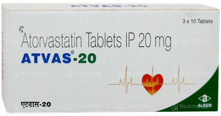 Atvas 20 MG Tablet 10