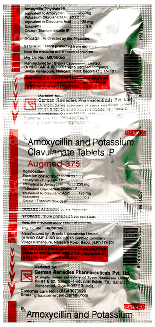 Augmed 375 Tablet 6