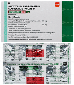 Augmentin 625 Duo Tablet 10