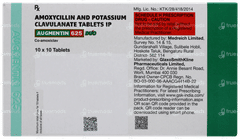 Augmentin 625 Duo Tablet 10 Augmentin 625 Duo Tablet 10