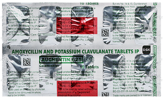 Augmentin 625 Duo Tablet 10