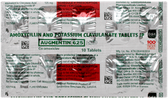 Augmentin 625 Duo Tablet 10