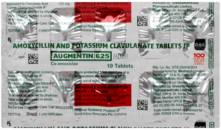 Augmentin 625 Duo Tablet 10