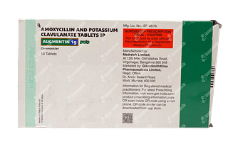 Augmentin Duo 875/125 MG Tablet 10