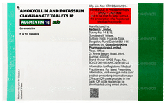 Augmentin 1g Duo Tablet 10 Augmentin 1g Duo Tablet 10