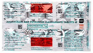 Augmentin 1g Duo Tablet 10
