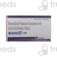Augpen-lb Bid 875 Mg/125mg/60m Tablet 10