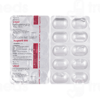Augxetil 500 Tablet 10