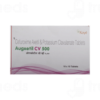 Augxetil Cv 500 Tablet 10