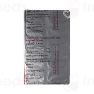 Augxetil Cv 500 Tablet 10