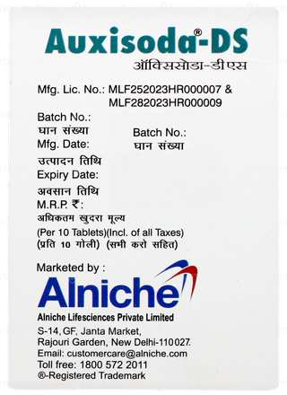 Auxisoda Ds Tablet 10