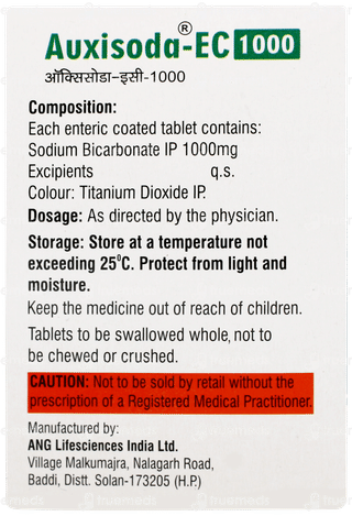 Auxisoda Ec 1000 Tablet 10