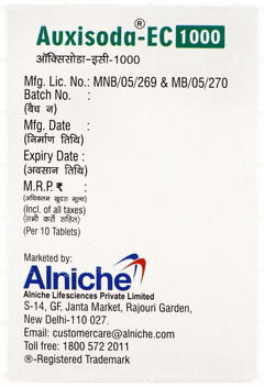 Auxisoda Ec 1000 Tablet 10