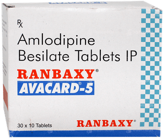 Avacard 5 Tablet 10
