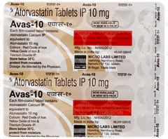 Avas 10 Tablet 30 Avas 10 Tablet 30