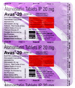 Avas 20 Tablet 30
