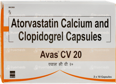 Avas Cv 20 Capsule 10 Avas Cv 20 Capsule 10