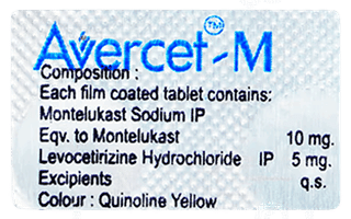 Avercet M 10/5 Mg Tablet 10