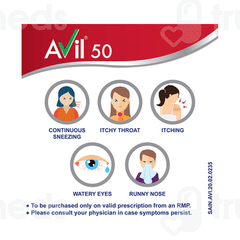 Avil 50 Tablet 15 Avil 50 Tablet 15