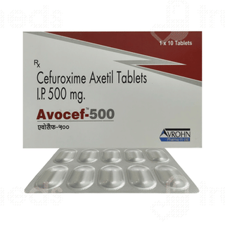 Avocef 500 MG Tablet 10