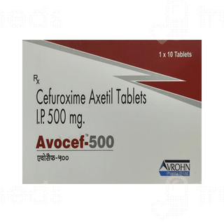 Avocef 500 MG Tablet 10