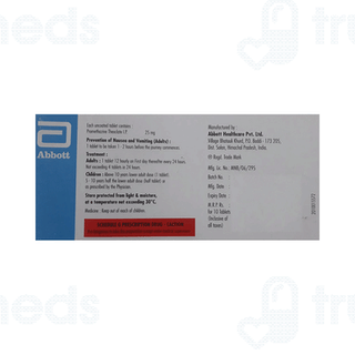 Avomine 25 MG Tablet 10