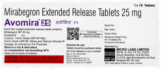 Avomira 25 Tablet 10