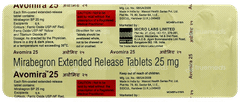 Avomira 25 Tablet 10 Avomira 25 Tablet 10