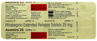 Avomira 25 Tablet 10