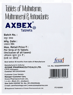 Axbex Nf Tablet 15