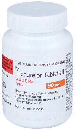 Axcer 90mg Tablet 120+60 Free