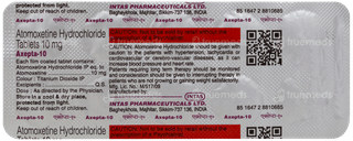 Axepta 10 Mg Tablet 10
