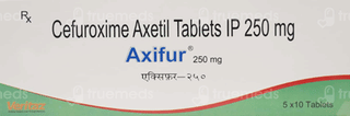 Axifur 250Mg Tablet 10