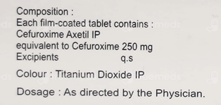 Axifur 250Mg Tablet 10
