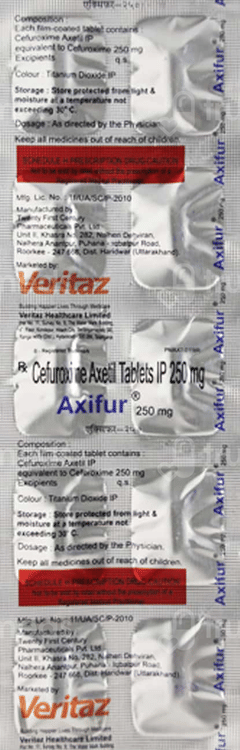 Axifur 250Mg Tablet 10 Axifur 250Mg Tablet 10