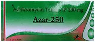 Azar 250 Mg Tablet 6