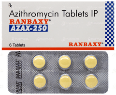 Azax 250 Tablet 6 Azax 250 Tablet 6
