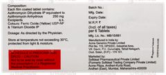 Azax 250 Tablet 6 Azax 250 Tablet 6