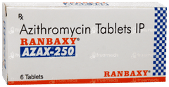 Azax 250 Tablet 6 Azax 250 Tablet 6