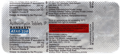 Azax 250 Tablet 6 Azax 250 Tablet 6
