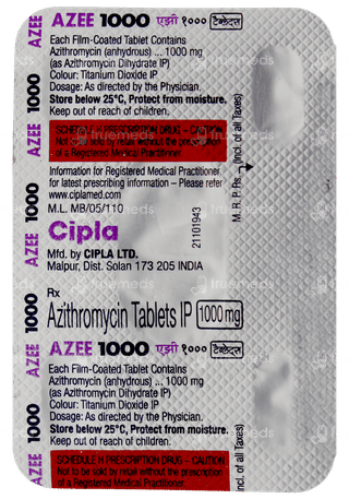 Azee 1000 Tablet 1